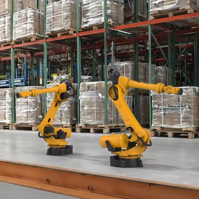 10kg Muat 1700mm Jangkauan 6 Aixs Industrial Robot Arm Stainless Steel Mig Pengelasan Otomatis 6-sumbu Robot Pengelasan Manipulator