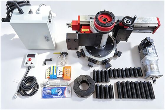 XDEM Portable Flange Facer Flange Facing Machine Shipyard Perbaikan Pertambangan