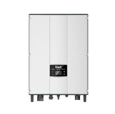 Inverter Surya tepi bulat Dan kunci aman Desain Konversi daya yang efisien untuk instalasi surya skala besar Peralatan Inverter PV