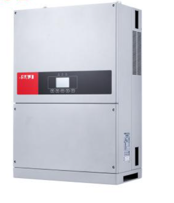 Inverter Surya tepi bulat Dan kunci aman Desain Konversi daya yang efisien untuk instalasi surya skala besar Peralatan Inverter PV
