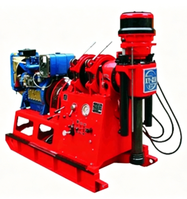 XDEM Chongtan XY-2B 530m Rock Core Drilling Rig Spindle Peralatan Pengeboran Geologi Hidraulik Untuk Pengambilan Sampel Tanah Air Well Drilling Grouting Hole Konstruksi