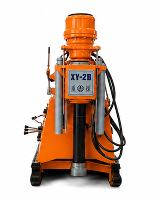 XDEM Chongtan XY-2B Spindle Type Core Drilling Rig 530m Geological Exploration Drilling Machine Max 300mm Borhole Water Well Grouting Micro Pile Drill Rig Dengan Diesel & Listrik Dual Power