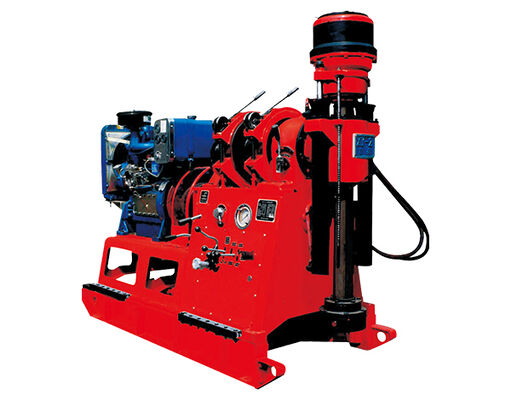 XDEM Chongtan XY-2B Spindle Type Core Drilling Rig 530m Geological Exploration Drilling Machine Max 300mm Borhole Water Well Grouting Micro Pile Drill Rig Dengan Diesel & Listrik Dual Power
