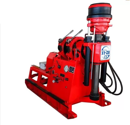 XDEM Chongtan XY-2B Spindle Type Core Drilling Rig 530m Geological Exploration Drilling Machine Max 300mm Borhole Water Well Grouting Micro Pile Drill Rig Dengan Diesel & Listrik Dual Power