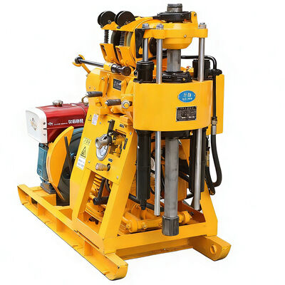 XY-1 High Speed Geological Core Drilling Rig 100m Depth Spindle Rotary Exploration Drill Machine Untuk Pengambilan Sampel Tanah Air Well Grouting Blasting Hole Drilling Equipment