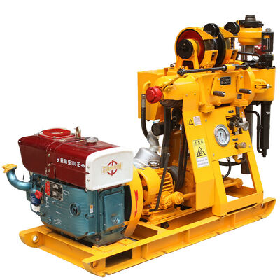 XY-1 High Speed Geological Core Drilling Rig 100m Depth Spindle Rotary Exploration Drill Machine Untuk Pengambilan Sampel Tanah Air Well Grouting Blasting Hole Drilling Equipment
