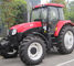 YTO LX2204 220hp 4 Wheel Steering Lawn Tractor Dengan Tangki Bahan Bakar 400L