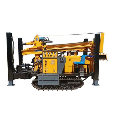 CJDX-200 kompresor udara untuk 200 meter Pneumatic Crawler Chassis Air Well Pengeboran Rig