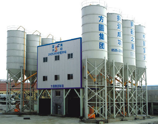 XDEM 2X90kW 300m3 / H Pabrik Batching Beton Stasioner HZS300