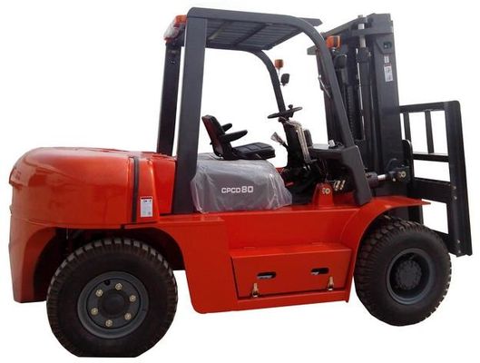 YTO 88.2kw 8ton Mesin Logistik Forklift Bertenaga Diesel